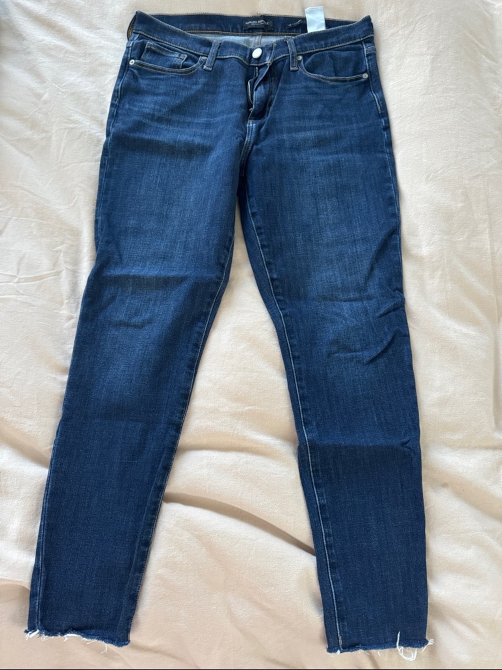 Banana Republic Dark Blue Midrise Women's Skinny Jeans
